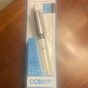 Conair Cool Tip 3/4" Styling Brush - White